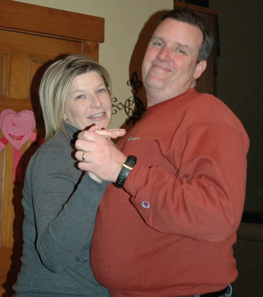 Craig and Kellie together in 2009