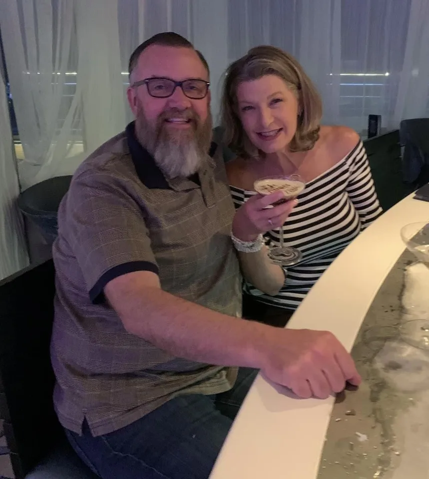 Craig and Kellie together in 2023